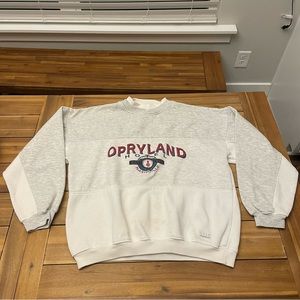 Vintage 90s Opryland Nashville Tennessee Hotel Crewneck Sweatshirt Large Gray